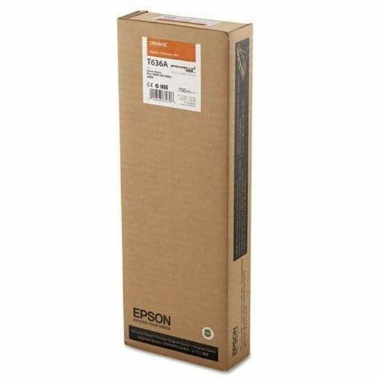 Epson UltraChrome HDR Orange Ink Cartridge - Inkjet - Orange - T636A00