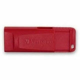 Verbatim Store 'n' Go USB Flash Drive - 32 GB - USB 2.0 Type A - Red - Lifetime Warranty - 1 Each - 96806