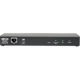 Tripp Lite KVM Server Remote Control External over IP RS-232 Port TAA GSA - 1 x 1 - 1 x Keyboard/Mouse/Video - 0U - Rack-mountable - B051-000