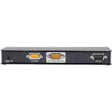 Tripp Lite KVM Server Remote Control External over IP RS-232 Port TAA GSA - 1 x 1 - 1 x Keyboard/Mouse/Video - 0U - Rack-mountable - B051-000
