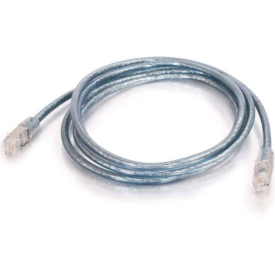 C2G 50ft RJ11 High Speed Internet Modem Cable - RJ-11 Male Network - RJ-11 Male Network - 50ft - Transparent Blue - 28724