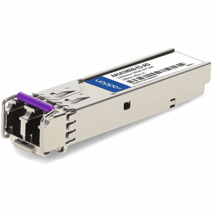 AddOn Avaya/Nortel AA1419026-E5 Compatible TAA Compliant 1000Base-CWDM SFP Transceiver (SMF, 1490nm, 40km, LC) - 100% compatible and guaranteed to work - AA1419026-E5-AO