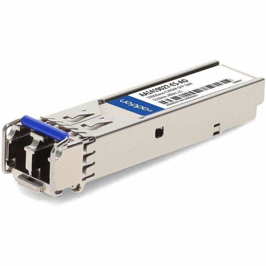 AddOn Avaya/Nortel AA1419027-E5 Compatible TAA Compliant 1000Base-CWDM SFP Transceiver (SMF, 1510nm, 40km, LC) - 100% compatible and guaranteed to work - AA1419027-E5-AO