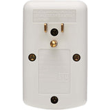 Tripp Lite Notebook Surge Protector Wallmount Direct Plug In 1 Outlet RJ11 - 1 x NEMA 5-15R - 1800 VA - 750 J - 120 V AC Input - 120 V AC Output - TRAVELCUBE