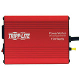Tripp Lite Portable Auto Inverter 150W 12V DC to AC 120V 5-15R 1 Outlet - 12V DC - 120V AC - Continuous Power:150W - PV150