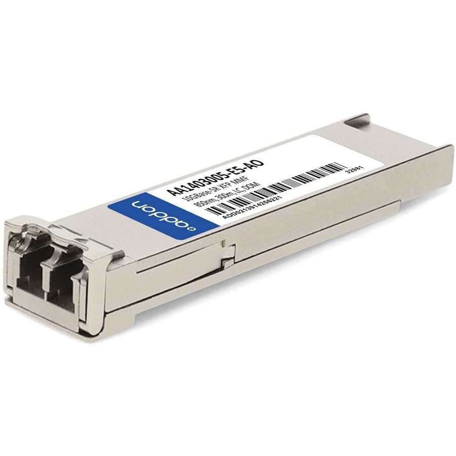 AddOn Avaya/Nortel AA1403005-E5 Compatible TAA Compliant 10GBase-SR XFP Transceiver (MMF, 850nm, 300m, LC, DOM) - 100% compatible and guaranteed to work - AA1403005-E5-AO