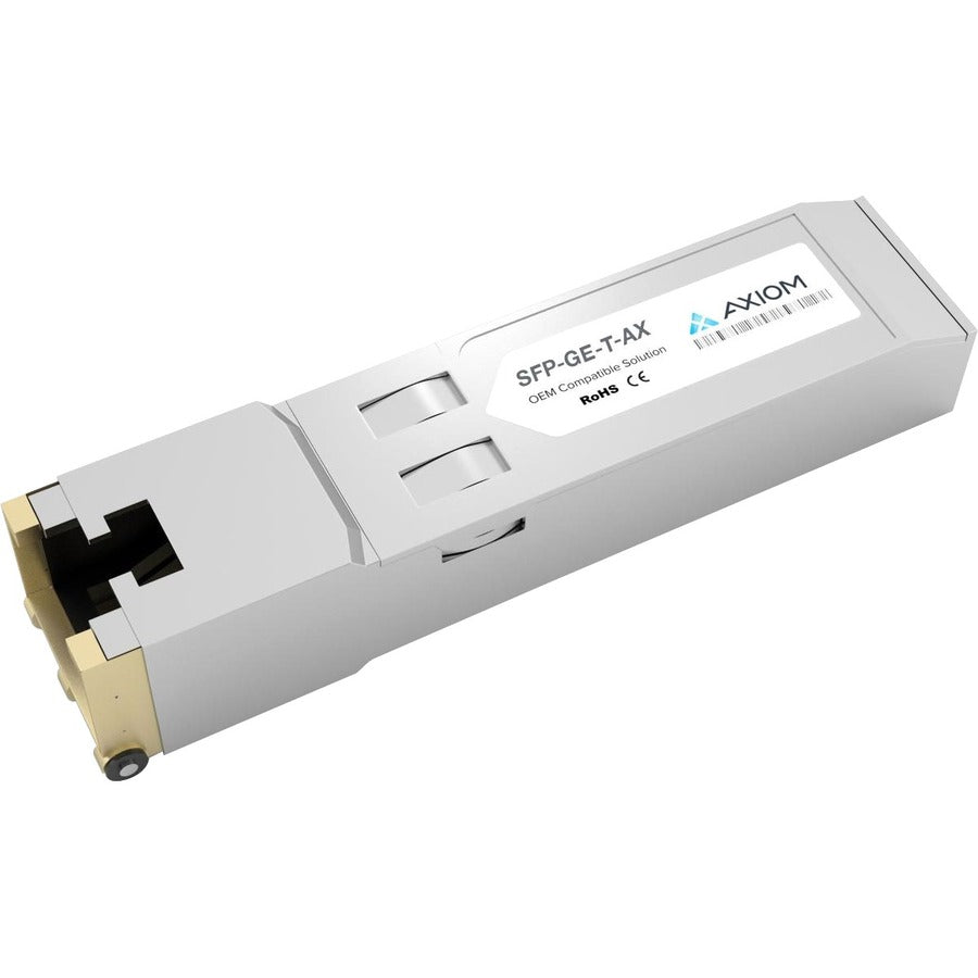 Axiom 1000BASE-T SFP Transceiver for Cisco - SFP-GE-T - 1 x 1000Base-T - SFP-GE-T-AX