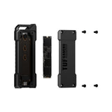 ASUS TUF Gaming A1 SSD enclosure Black M.2 - ESD-T1A/BLK/G/AS//