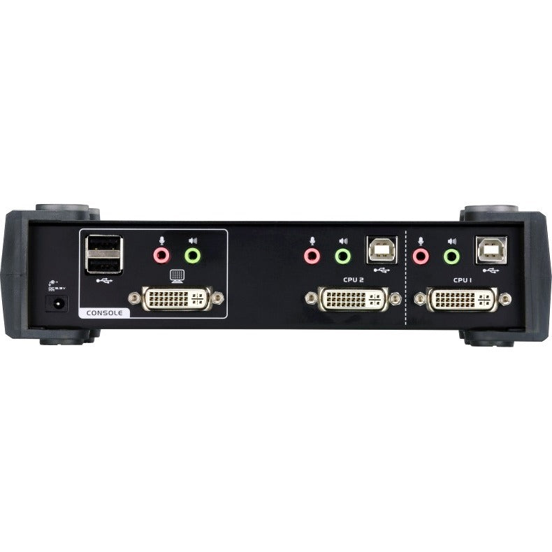 ATEN CubiQ CS1762A KVM Switch - 2 Computer(s) - WUXGA - 1920 x 1200USBDVI - Desktop - CS1762A