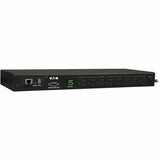 Tripp Lite PDU Monitored 120V 15A 5-15R 8 Outlet 5-15P Horizontal 1URM - 8 x NEMA 5-15R - 1U Horizontal Rackmount - PDUMNH15