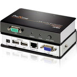 ATEN Proxime CE700A KVM Console/Extender - 1 Computer(s) - 1 Local User(s) - 1 Remote User(s) - 492.13 ft Range - WUXGA - 1920 x 1200 Maximum Video Resolution - 2 x Network (RJ-45) - 4 x USB - 2 x VGA...  - CE700A