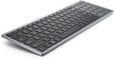 DELL KB740 keyboard Office RF Wireless + Bluetooth QWERTY English Grey, Black