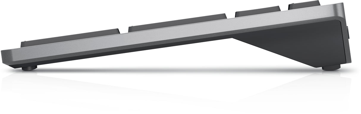 DELL KB740 keyboard Office RF Wireless + Bluetooth QWERTY English Grey, Black