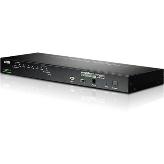 ATEN CS1708i KVM Switchbox - 8 Computer(s) - 1 Local User(s) - 32 Remote User(s) - 2048 x 1536 - 1 x Network (RJ-45) - 1 x USB - 1U - CS1708I