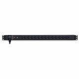 CyberPower PDU20BVT14F 100 - 125 VAC 20A Basic PDU - 14 Outlets, 10 ft, NEMA L5-20P, Vertical, 0U, Lifetime Warranty - PDU20BVT14F