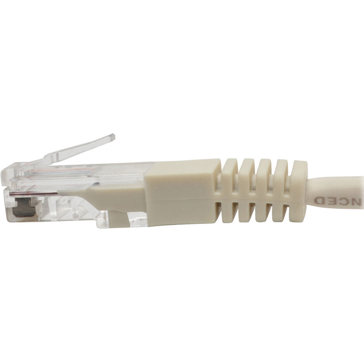 Tripp Lite 25ft Cat5e / Cat5 350MHz Molded Patch Cable RJ45 M/M White 25' - 25 ft Category 5e Network Cable - First End: 1 x RJ-45 - Male - Second End: 1 x RJ-45 - Male - Patch Cable - White - 1 Each - N002-025-WH