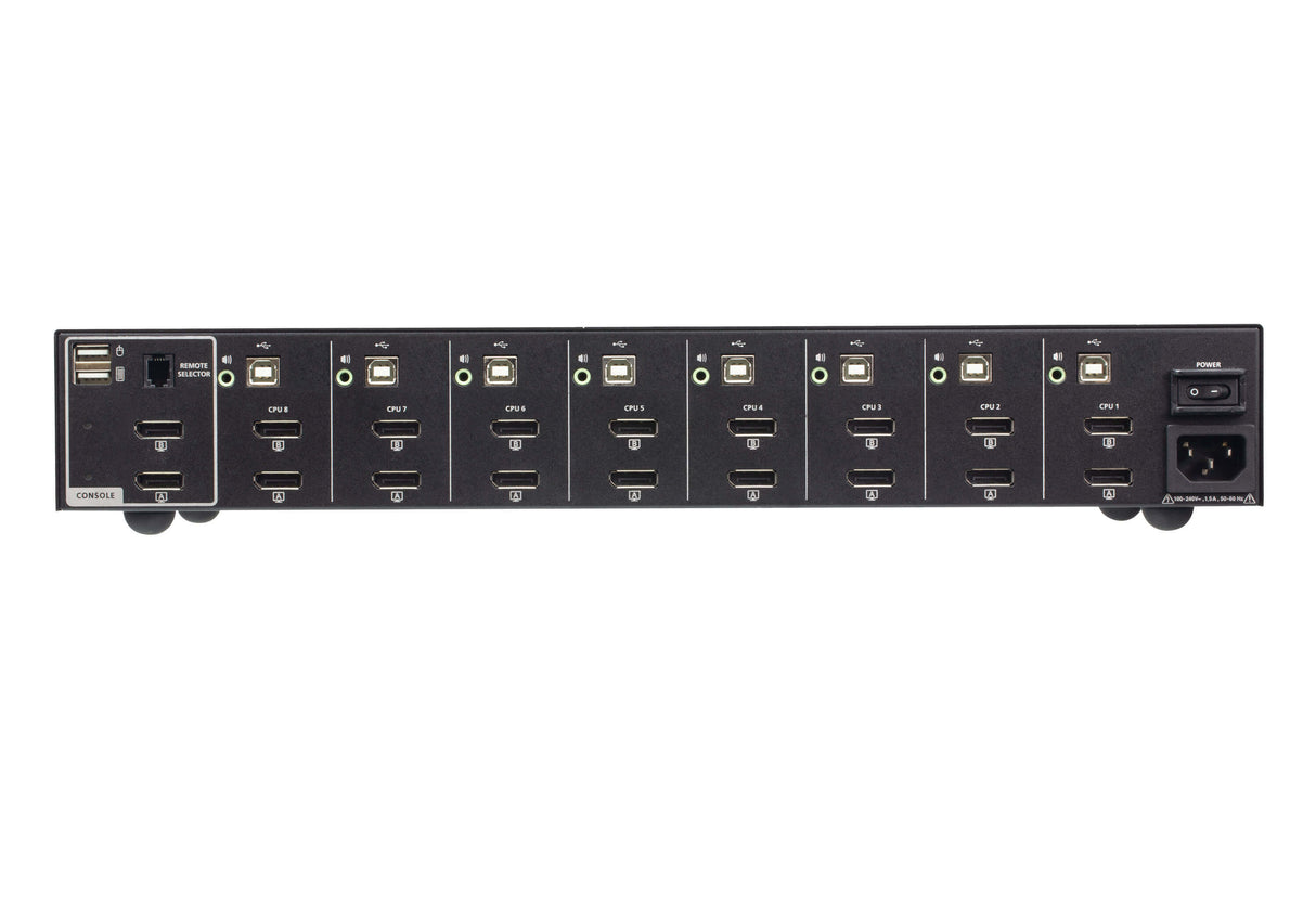 ATEN CS1148DP4 KVM switch Rack mounting Black