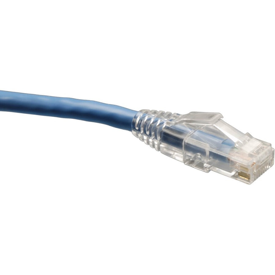 Tripp Lite 50ft Cat6 Gigabit Solid Conductor Snagless Patch Cable RJ45 M/M Blue 50' - Category 6 - 50ft - 1 x RJ-45 Male Network - 1 x RJ-45 Male Network - Blue - N202-050-BL