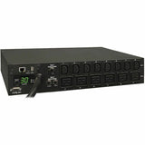 Tripp Lite PDU Switched 208V - 240V 30A 8 C13; 6 C19 L6-30P Horizontal 2URM - 14 - 2U Rack-mountable - PDUMH30HV19NET