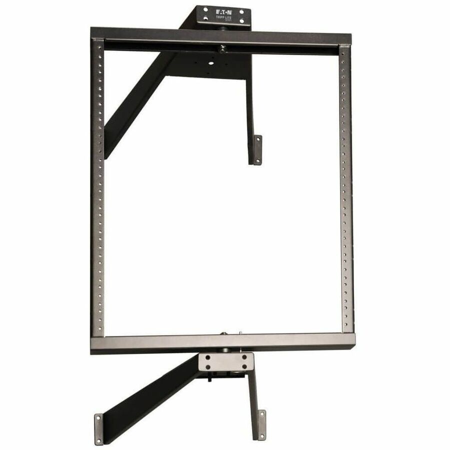 Tripp Lite 12U Wall Mount 2-Post Open Frame Rack Hinged Pivoting Flat-Pack - 12U Rack Height - Wall Mountable - Steel - SRWO12US