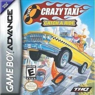THQ Crazy Taxi Catch a Ride for Game Boy Advance - Racing Game - 32124