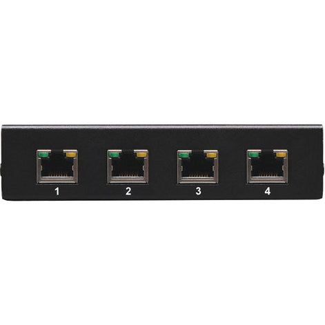 Tripp Lite DVI Over Cat5/Cat6 Video Extender Splitter 4-Port Transmitter 200' - 1920x1080 at 60Hz - B140-004