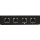 Tripp Lite DVI Over Cat5/Cat6 Video Extender Splitter 4-Port Transmitter 200' - 1920x1080 at 60Hz - B140-004