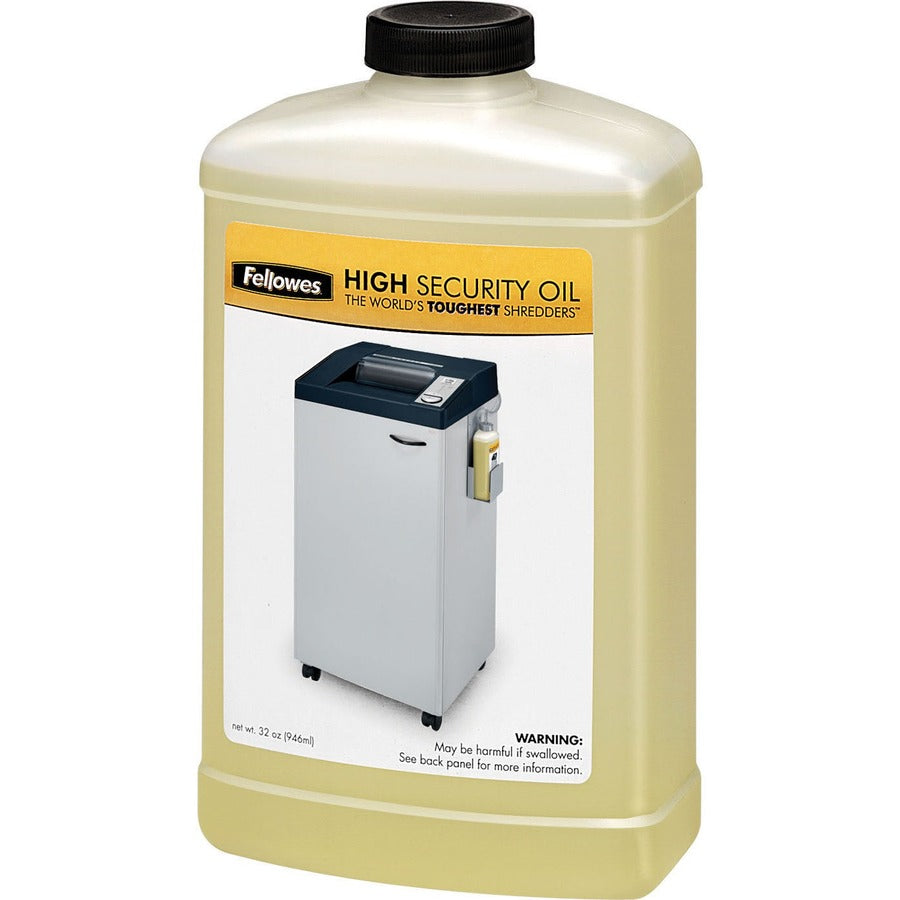 Fellowes Powershred&reg; High Security Shredder Oil ? 32 Oz. Bottle - 32 oz - 3505801