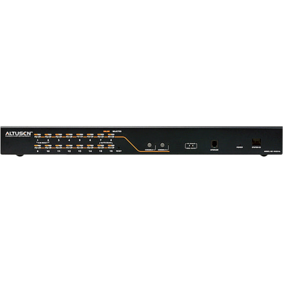 ATEN ALTUSEN KH2516A KVM Switch-TAA Compliant - 16 Computer(s) - UXGA - 1600 x 1200 - 4 x PS/2 Port - 4 x USB2 x VGA - KH2516A