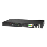 APC Netshelter Rack Automatic Transfer Switch, 1U, 20A, 120V, 2 L5-20 IN, 10 5-20R OUT, 50/60 Hz - AP4452A
