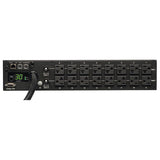 Tripp Lite PDU Monitored 120V 30A 5-15/20R 16 Outlet L5-30P Horizontal 2URM - 16 x NEMA 5-15/20R - 2U - Rack-mountable - PDUMNH30