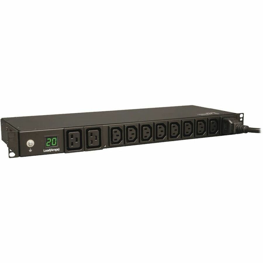 Tripp Lite PDU Metered 200V - 240V 20A 8 C13; 2 C19 C20 Horizontal 1URM - 1UHorizontal Rackmount - PDUMH20HV