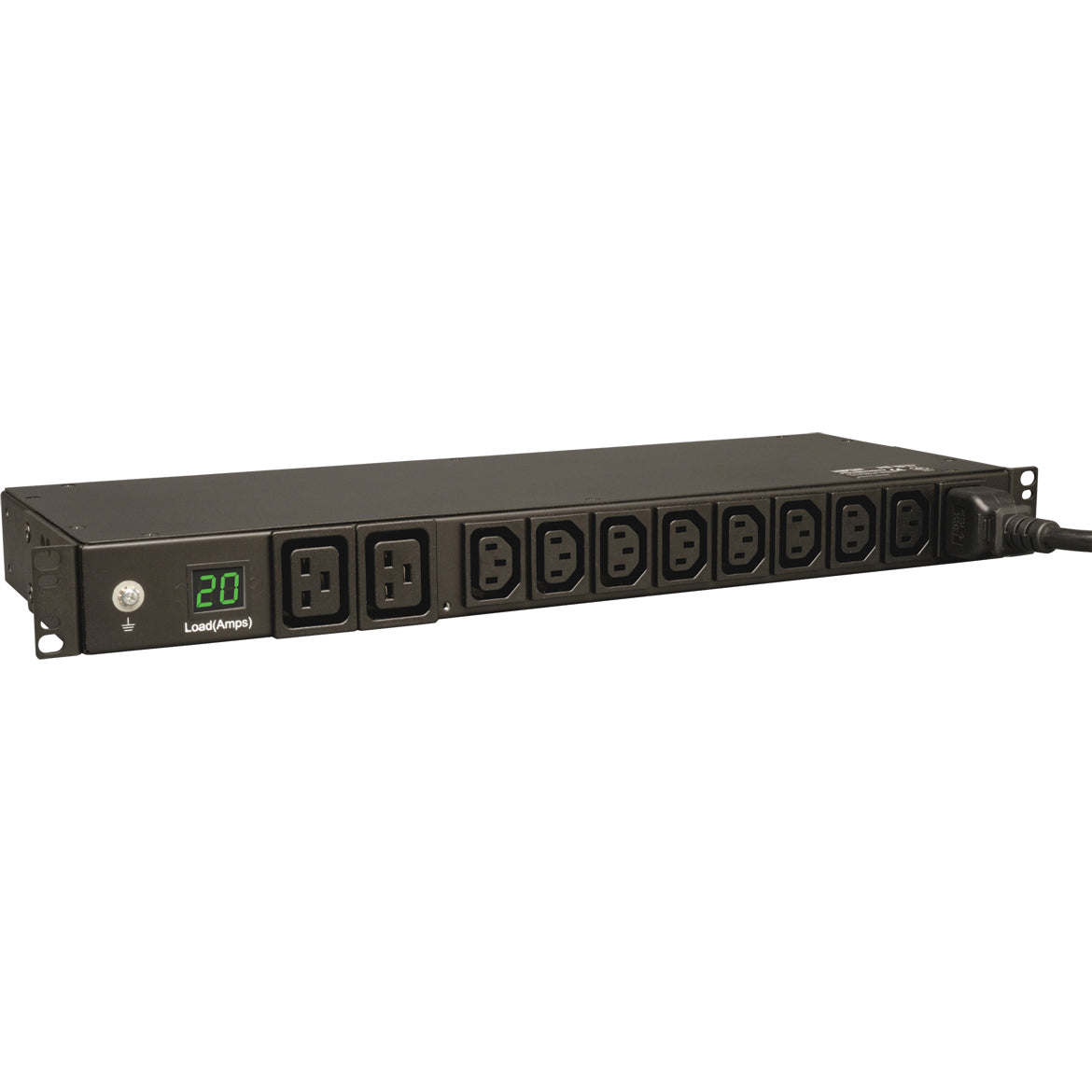 Tripp Lite PDU Metered 200V - 240V 20A 8 C13; 2 C19 C20 Horizontal 1URM - 1UHorizontal Rackmount - PDUMH20HV
