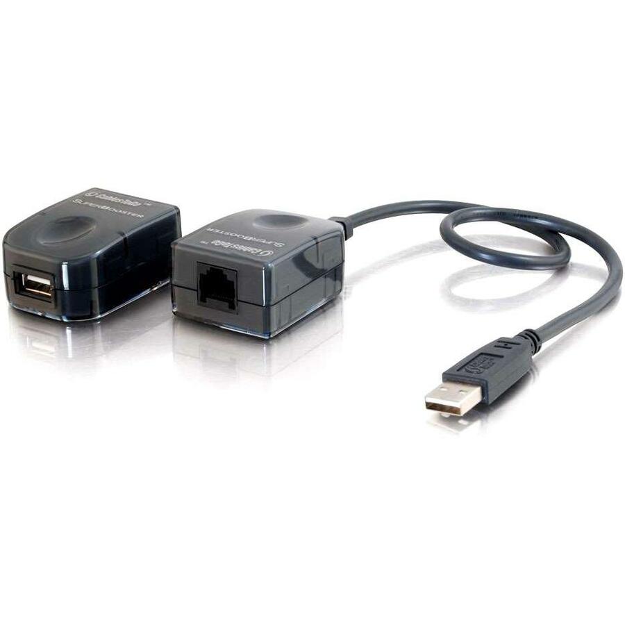 C2G USB Over Cat5 Superbooster Extender Kit - Charcoal - 29341