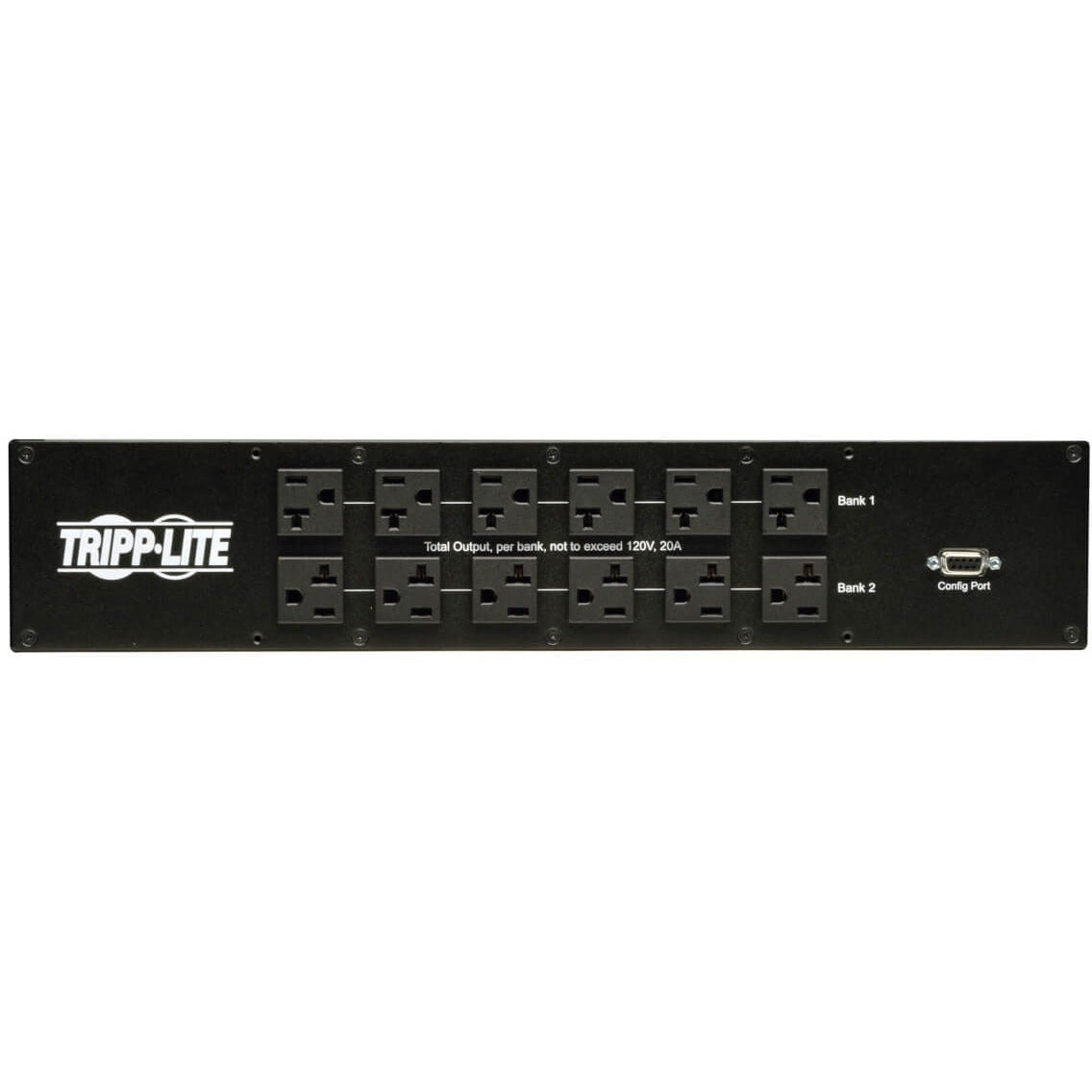 Tripp Lite PDU Metered ATS 120V 30A 24 5-15/20R; 1 L5-30R 2 L5-30P 2URM - 24 x NEMA 5-15/20R, 1 x NEMA L5-30R - 2UHorizontal Rackmount, Wall Mountable - PDUMH30AT