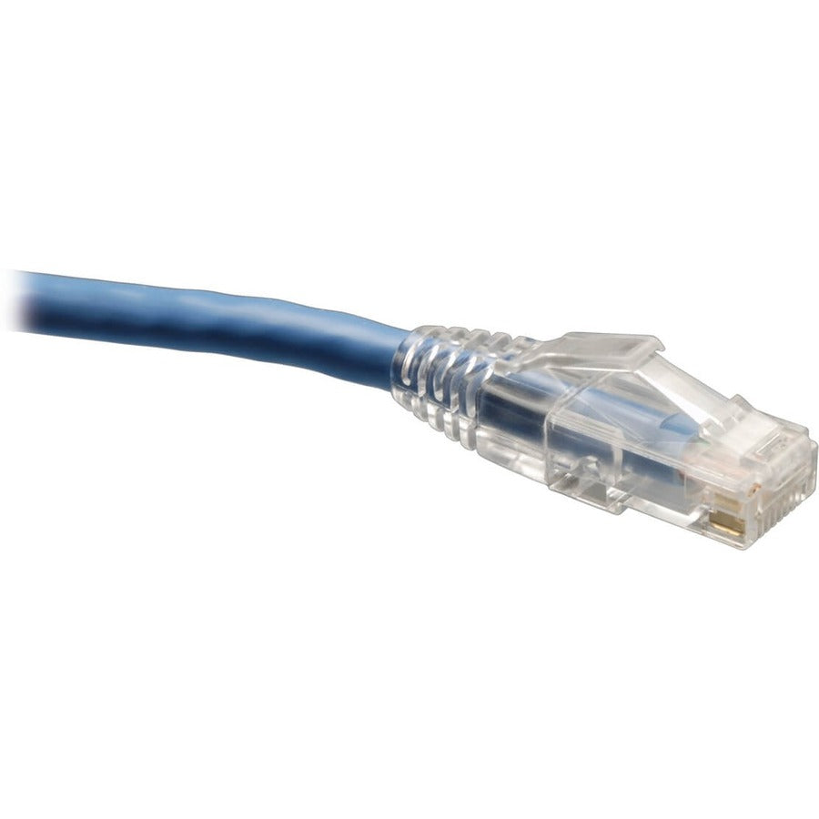 Tripp Lite 125ft Cat6 Gigabit Solid Conductor Snagless Patch Cable RJ45 M/M Blue 125' - Category 6 for Network Device - 125ft - 1 x RJ-45 Male Network - 1 x RJ-45 Male Network - Blue - N202-125-BL