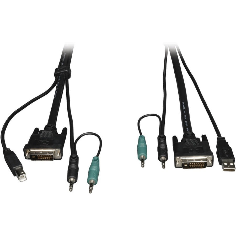 Tripp Lite KVM Switch Cable Kit 6ft for B002-DUA2 / B002-DUA4 Secure 6' - P759-006