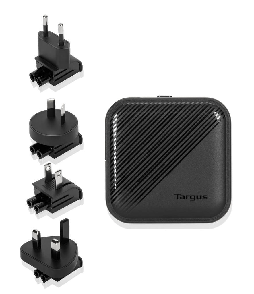 Targus APA803GL mobile device charger Universal Black AC Fast charging Indoor - APA803GL