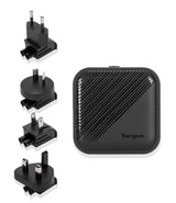 Targus APA803GL mobile device charger Universal Black AC Fast charging Indoor - APA803GL