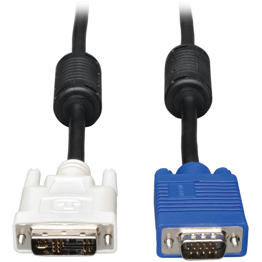 Tripp Lite 10' DVI to VGA Monitor Cable Shielded DVI Male to HD15 M/M 10ft - (DVI-A M to HD15 M) 10-ft. - P556-010