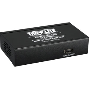 Tripp Lite HDMI over Cat5/Cat6 Active Video Extender / Remote Repeater 1080p 175' - 1 Input Device - 2 Output Device - 700 ft Range - 2 x Network (RJ-45) - 1 x HDMI Out - Twisted Pair - Category 5 - W...  - B126-110