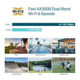 TP-Link Omada AX3000 Indoor/Outdoor WiFi 6 Access Point - EAP650-OUTDOOR
