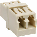 Tripp Lite Duplex / Simplex Multimode Fiber Coupler Adapter Dual LC/LC - 2 x LC Network Female - 2 x LC Network Female - N455-000-PM