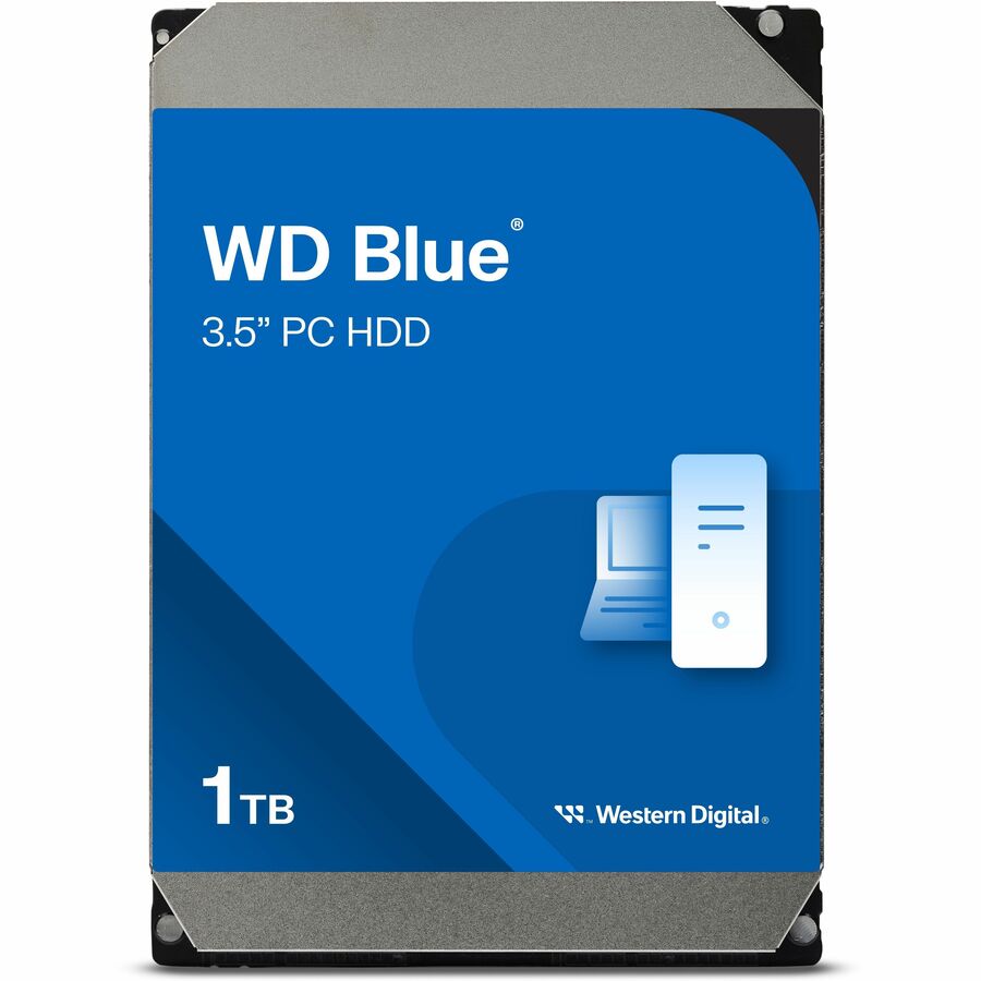 WD Blue 1 TB 3.5-inch SATA 6 Gb/s 7200 RPM PC Hard Drive - Desktop PC, Notebook Device Supported - 7200rpm - 2 Year Warranty - WD10EZEX
