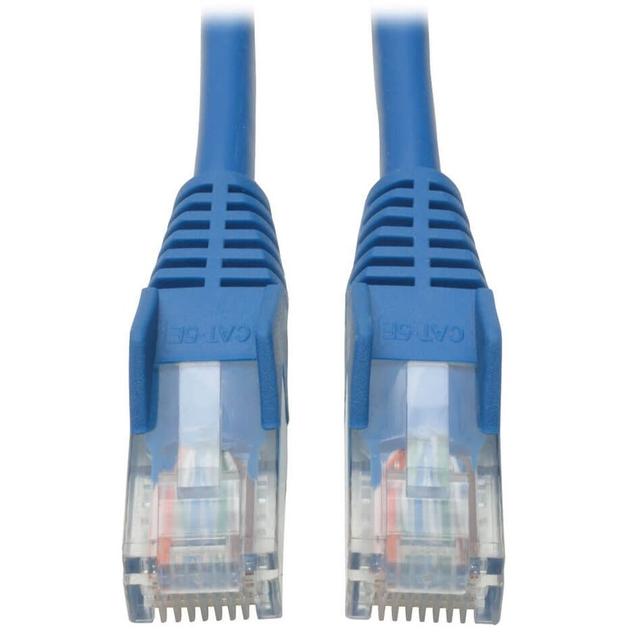 Tripp Lite 30ft Cat5e / Cat5 350MHz Snagless Patch Cable RJ45 M/M Blue 30' - 7 ft Category 5e Network Cable for Network Device, ATM - First End: 1 x RJ-45 Network - Male - Second End: 1 x RJ-45 Networ...  - N001-030-BL