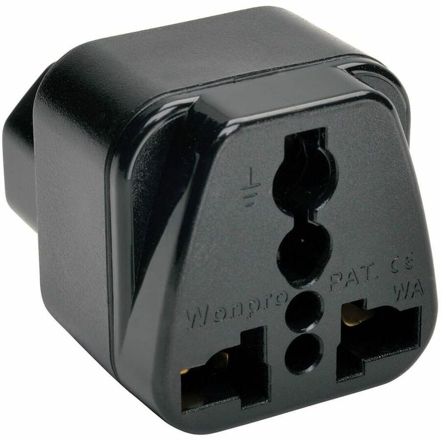 Tripp Lite Power Plug Adapter for IEC-320-C13 Outlets - power connector ada - IEC 60320 C14 - UNIPLUGINT