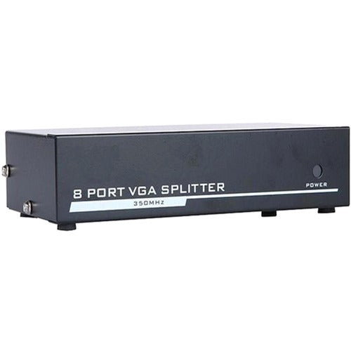 4XEM 8-Port VGA Splitter 350 MHz - 350 MHz to 350 MHz - 2048 x 1536 - 213 ft Maximum Operating Distance - VGA In - VGA Out - 4XVGASP3508
