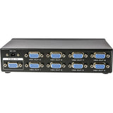 4XEM 8-Port VGA Splitter 350 MHz - 350 MHz to 350 MHz - 2048 x 1536 - 213 ft Maximum Operating Distance - VGA In - VGA Out - 4XVGASP3508