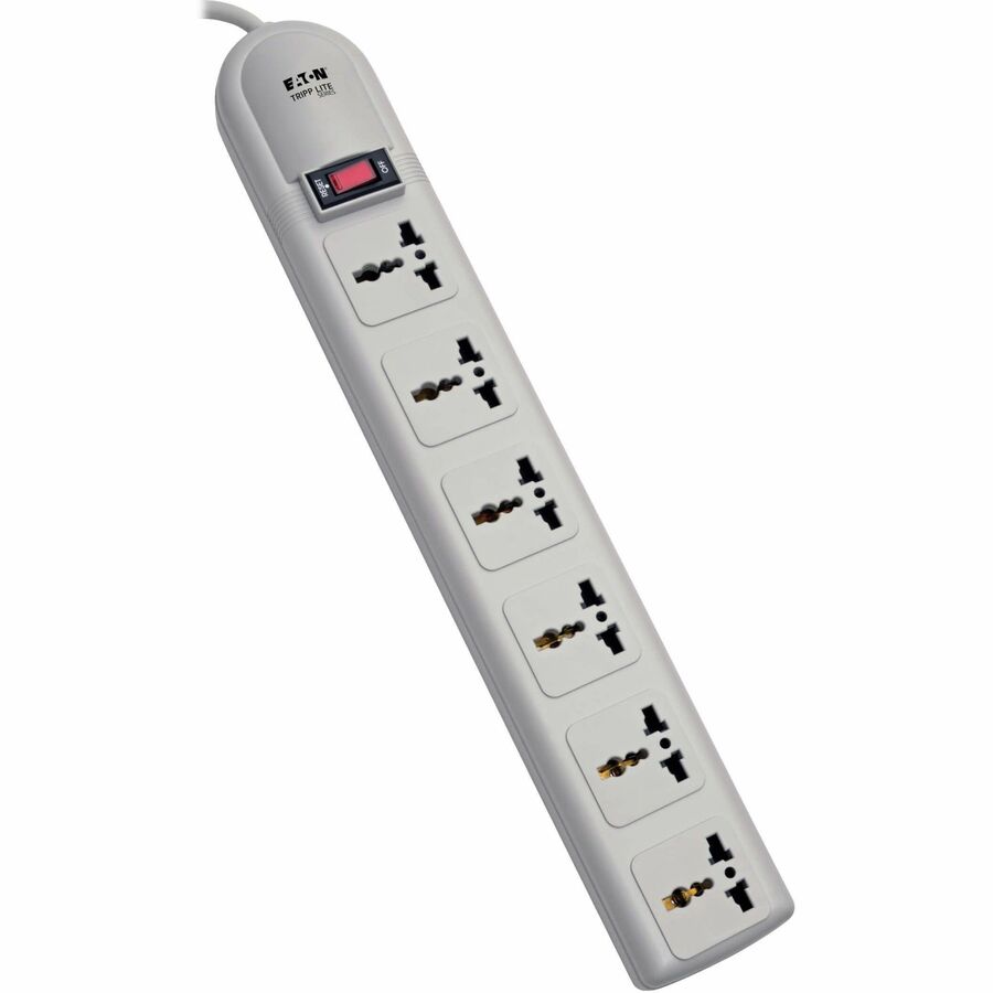 Tripp Lite Intl Surge 6 Universal Outlets/CEE Plug 230V 750 Joules - Receptacles: 6 - 750J - SUPER6OMNID