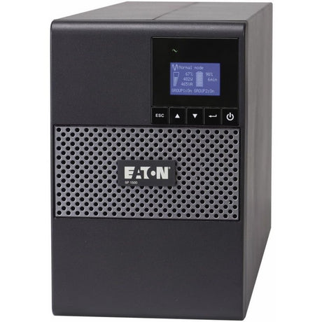 Eaton 5P UPS, 1550 VA, 1100 W, C14 input, Outputs: (8) C13, 230V, true sine wave, network card optional Tower UPS - Tower UPS - 4 Minute Stand-by - 220 V AC Input - 240 V AC, 200 V AC, 132 V AC, 220 V...  - 5P1550G EATON